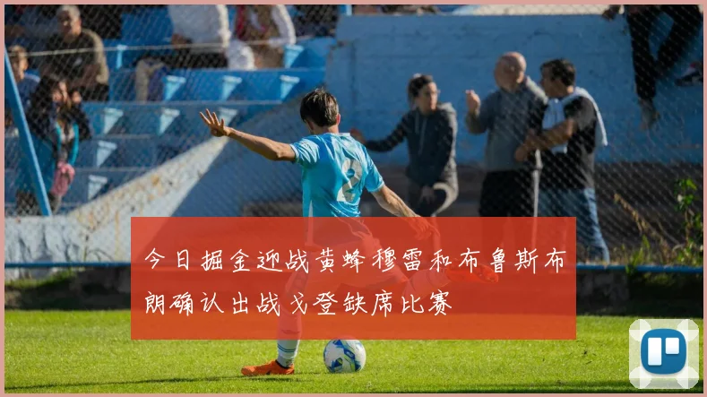 今日掘金迎战黄蜂穆雷和布鲁斯布朗确认出战戈登缺席比赛