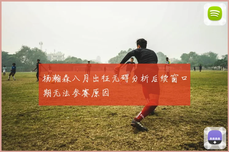 杨瀚森八月出征无碍分析后续窗口期无法参赛原因